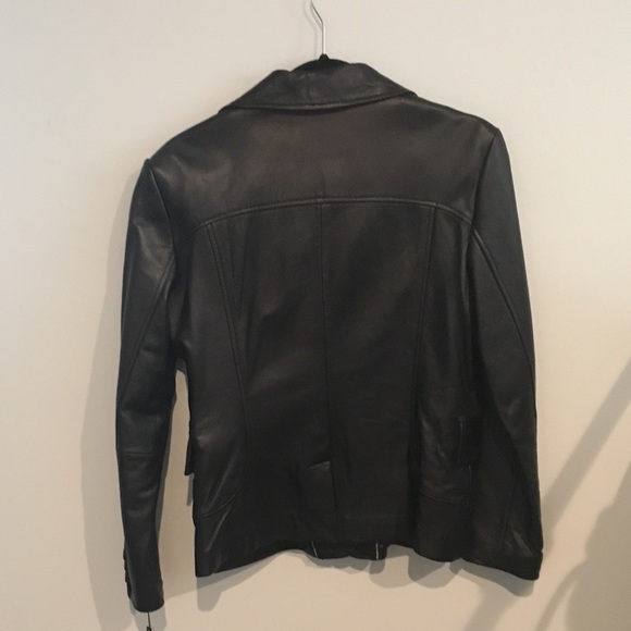 NWT Tahari leather jacket - Picture 2 of 5